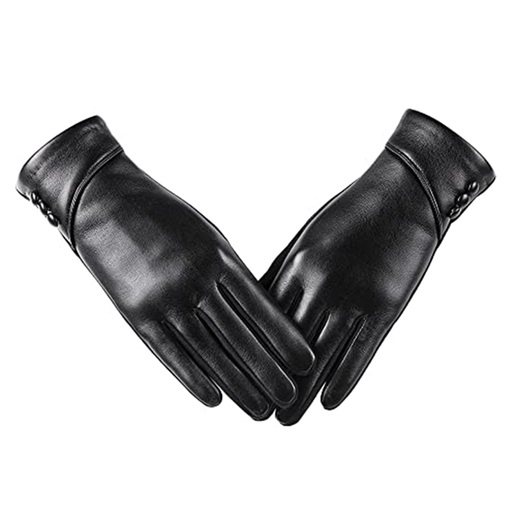 Foxa Impex Custom Winter Men Classic Touch Screen Sheepskin Leather Gloves